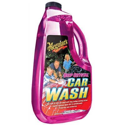 Meguiar's Automotive Deep Crystal Car Wash-CA G10464C, 64oz bt, 6/cs