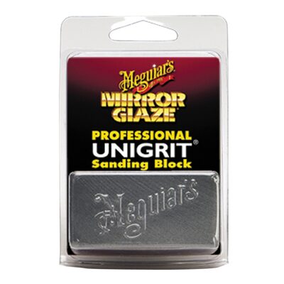 Meguiar's Automotive Mirror Glaze Unigrit Sanding Block, 1,500 Grit