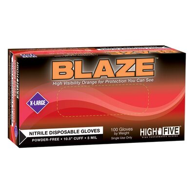 Microflex BLAZE PF NITRILE EXAM GLOVES XL