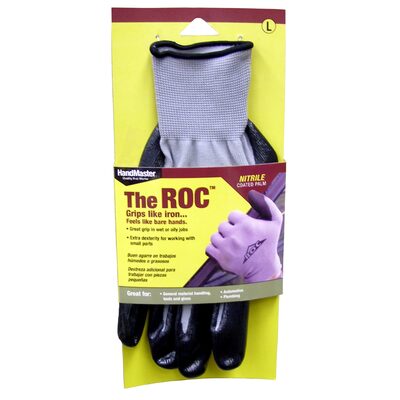 Magid Glove & Safety GLV ROC LRG BLK & GRY 1 PR