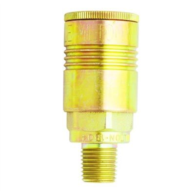 Milton Industries 1/4"MNPT 3/8" Coupler P-Style