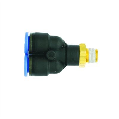 Milton Industries SWVL "Y" Conn. Tube 1/2" OD, 1/4" NPT