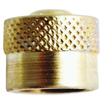 Milton Industries Dome Cap, Metal, 0