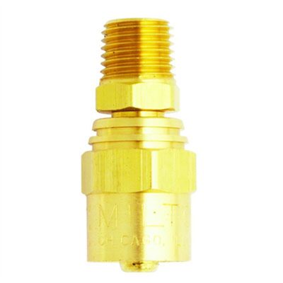 Milton Industries Reusable Hose End, 1/4" x 1/2"
