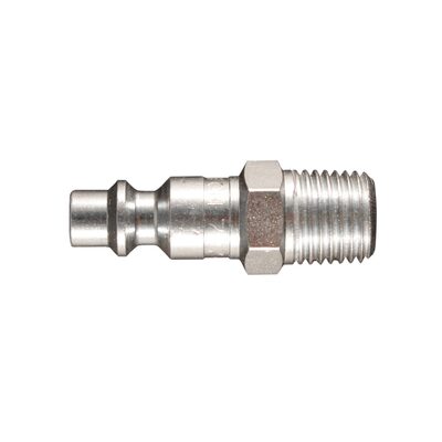 Milton Industries 1/4" MNPT Air Plug Fitting, M-STYLE&reg;