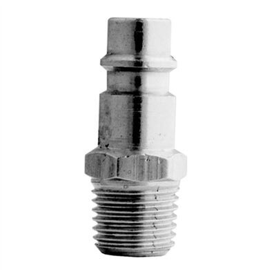 Milton Industries HI-Flo V-Style 1/4" MNPT Brass Plug