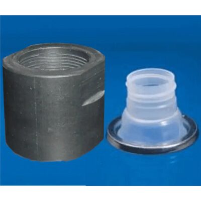 GoatThroat by Milton 38mm Flex Spout Adapter with Pipe Thread on Top