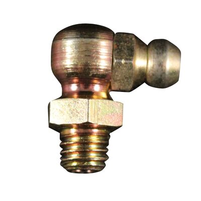 Milton Industries Grease Fitting 1/4"- 28 SAE-LT , Short - 90&deg;, 5-pk