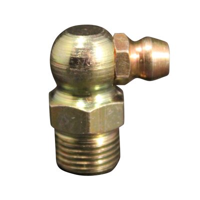 Milton Industries Grease Fitting 1/8"- 27 Pipe Thread , 90&deg;, 5-pk