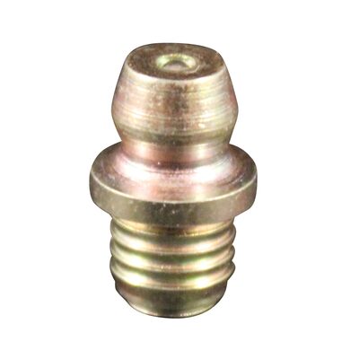 Milton Industries Grease Fitting Drive Fit Straight, for 1/4" Drill Hole, 5-pk