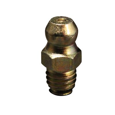 Milton Industries Grease Fitting , M6 x1 , Straight , OAL