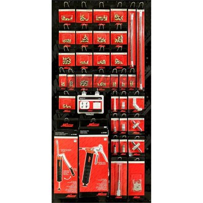 Milton Industries 2' x 4' Grease Gun Merchandiser