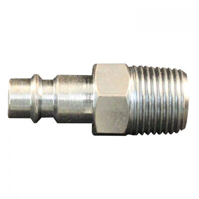 Milton Industries HI-Flo V-Style 3/8" MNPT Steel Plug 2/cd
