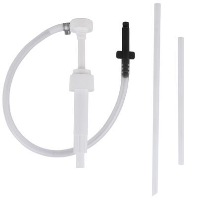 Zeeline by Milton ZE1021 - Hand Pump for Quart Bottles with Plastic Hands-Free Adapter (28mm neck).