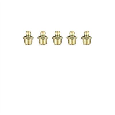 Zeeline by Milton ZE70SP - 1/8" NPT Straight Grease Fitting 5 Pack