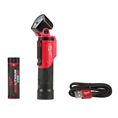 Milwaukee Tool REDLITHIUM USB Pivoting Flashlight