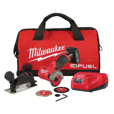 Milwaukee Tool M12 FUEL 3" Compact Cut Off Tool Kit