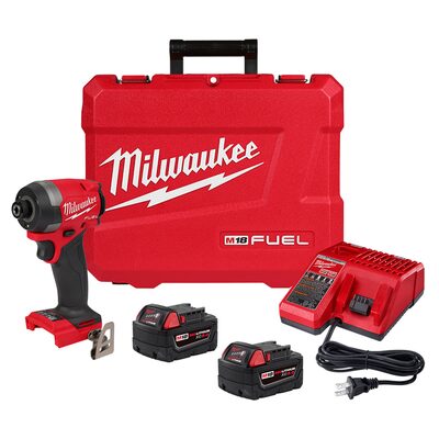 Milwaukee Tool M18 FUEL 1/4" Hex Impact Driver Kit