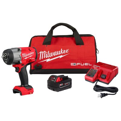Milwaukee Tool M18 FUEL 1/2" High Torque Impact Wrench w/ Friction Ring Kit