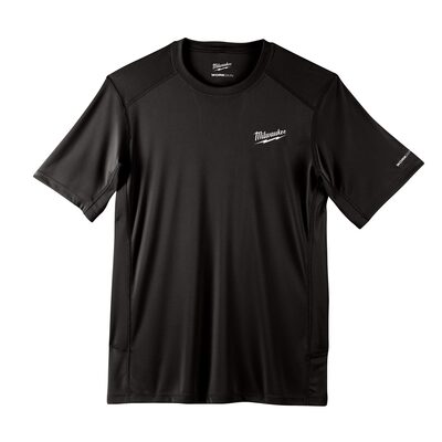 Milwaukee Tool WORKSKIN LIGHT SS SHIRT - BLACK M