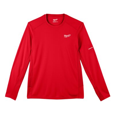 Milwaukee Tool WORKSKIN LIGHT LS SHIRT - RED XL