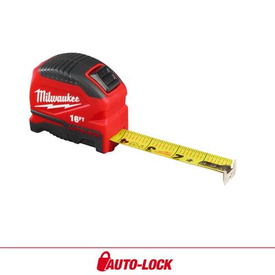 Milwaukee Tool 16ft Auto-Lock Tape Measure