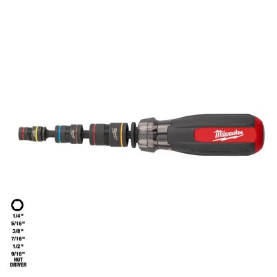 Milwaukee Tool Multi-Nut Driver W/ SHOCKWAVE Impact Duty (flip) Magnetic Nut Drivers
