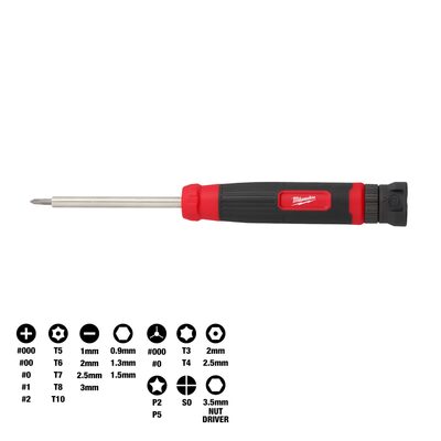 Milwaukee Tool 27-in-1 Security Precision Multi-Bit Screwdriver