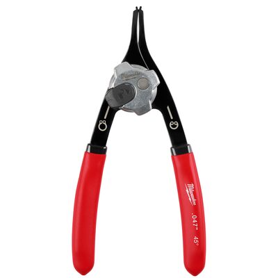 Milwaukee Tool .047" Convertible Snap Ring Pliers - 45 Degree