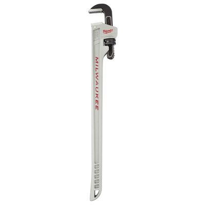 Milwaukee Tool 10L Aluminum Pipe Wrench with POWERLENGTH Handle