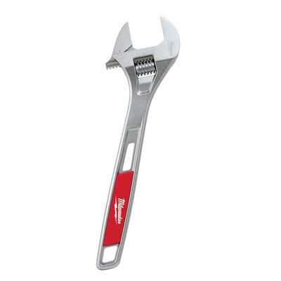 Milwaukee Tool 12" CHROME PLATED ADJUSTABLE WRENCH