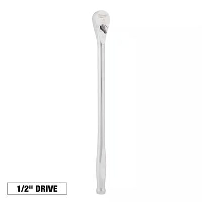 Milwaukee Tool 1/2 in. Drive 90-Tooth 18 in. Extended Ratchet