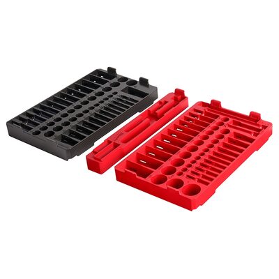 Milwaukee Tool 106pc. 1/4" & 3/8&rdquo; Drive  Ratchet and Socket Trays- SAE & Metric