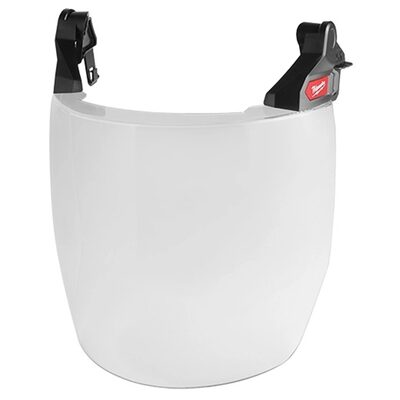 Milwaukee Tool BOLT Full Face Shield - Clear Dual Coat Lens (Compatible with Milwaukee&reg; Safety Helmet [No Brim])