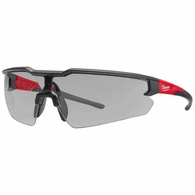 Milwaukee Tool Safety Glasses - Gray Fog-Free Lenses