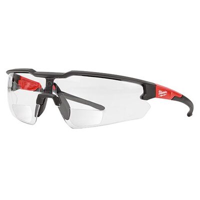 Milwaukee Tool Glasses +2.50 Mag Anti-Scratch Poly