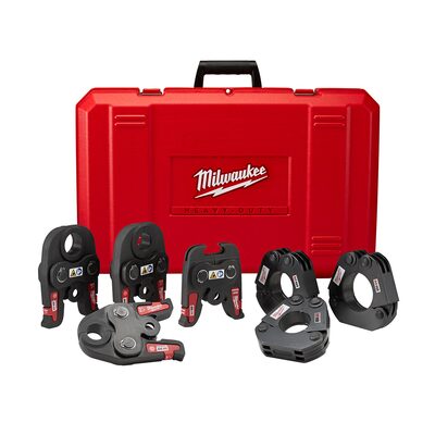 Milwaukee Tool 1/2"-2" IPS-P Press Jaw And Ring Kit For M18 FORCELOGIC Press Tools