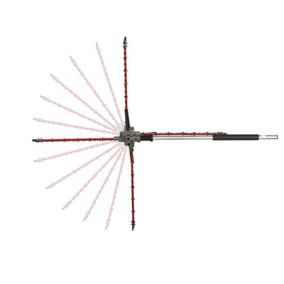 Milwaukee Tool M18 FUEL QUIK-LOK Articulating Hedge Trimmer Attachment