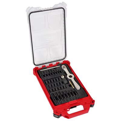 Milwaukee Tool 38PC Metric Tap & Die PACKOUT Set w/ Hex-LOK 2-in-1 Handle