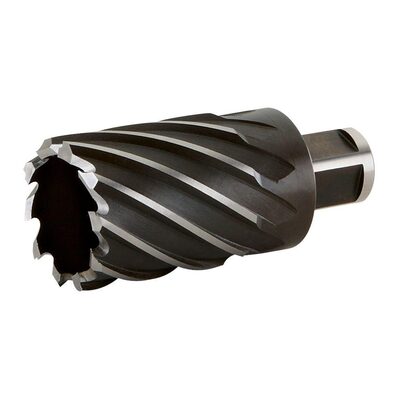 Milwaukee Tool 9/16 inch x 1 inch HSS Annular Cutter with 3/4 inch Weldon Shank