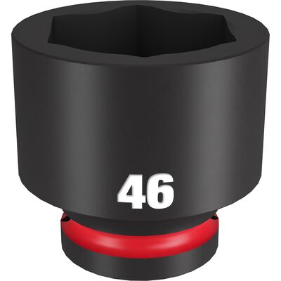 Milwaukee Tool SHOCKWAVE Impact Duty  3/4"Drive 46MM Standard 6 Point Socket
