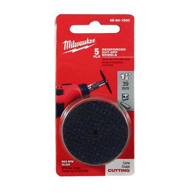 Milwaukee Tool 1-1/2" Reinforced Cut-Off Wheels