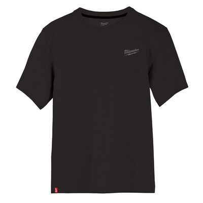 Milwaukee Tool HYBRID WORK TEE - SS BLACK M