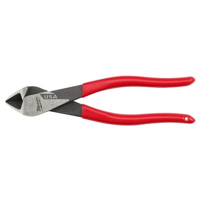 Milwaukee Tool 8" Diagonal Dipped Grip Cutting Pliers (USA)