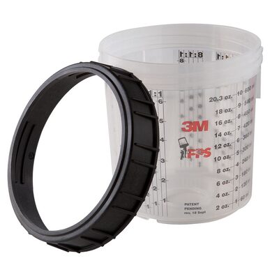 3M PPS Cup & Collar, 16001, Standard