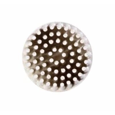 3M Scotch-Brite&trade; Roloc&trade; Bristle Disc, RD-ZB, 80, TR, Yellow, 1 in x 5/8 in, 20 per inner, 80 per case