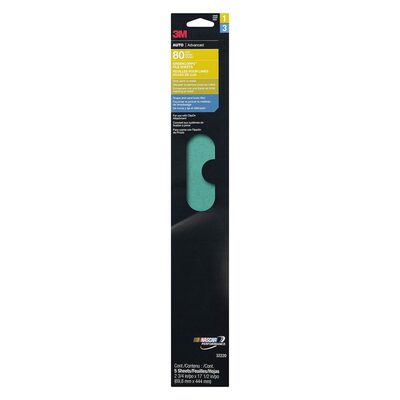 3M PRODUCTION PAPER SHEETS RESIN 2-3/4"X17-1/2" 80D