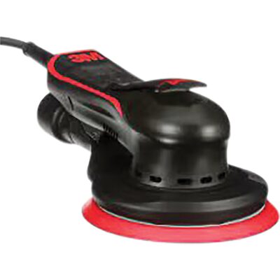 3M Electric Random Orbital Sander 33779, 150 mm (6 in), 5 mm (3/16) Orbit, 120V, Plug Type B, Vacuum-Ready, 1/Case
