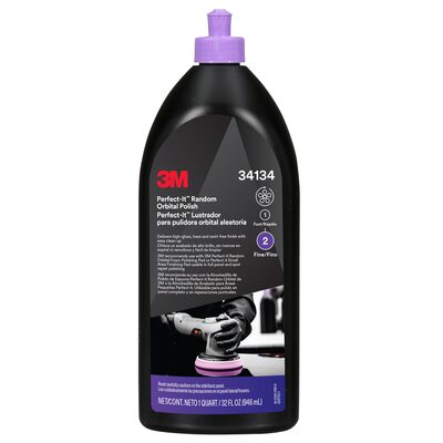 3M Perfect-It Random Orbital Polish 34134, 1 Quart (32 fl oz/946 mL)