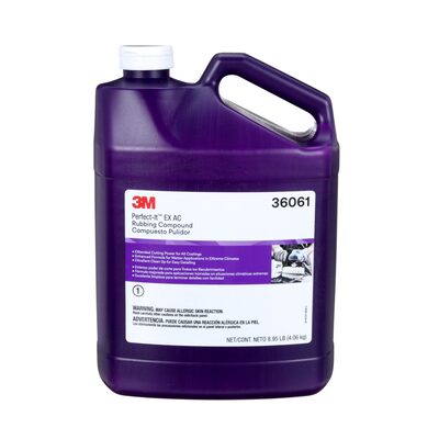 3M Perfect-It EX AC Rubbing Compound, 36061, 1 gal (8.95 lb)